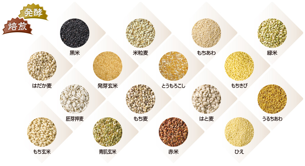 16種類の発酵雑穀