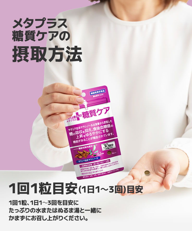 メタプラス 糖質ケア